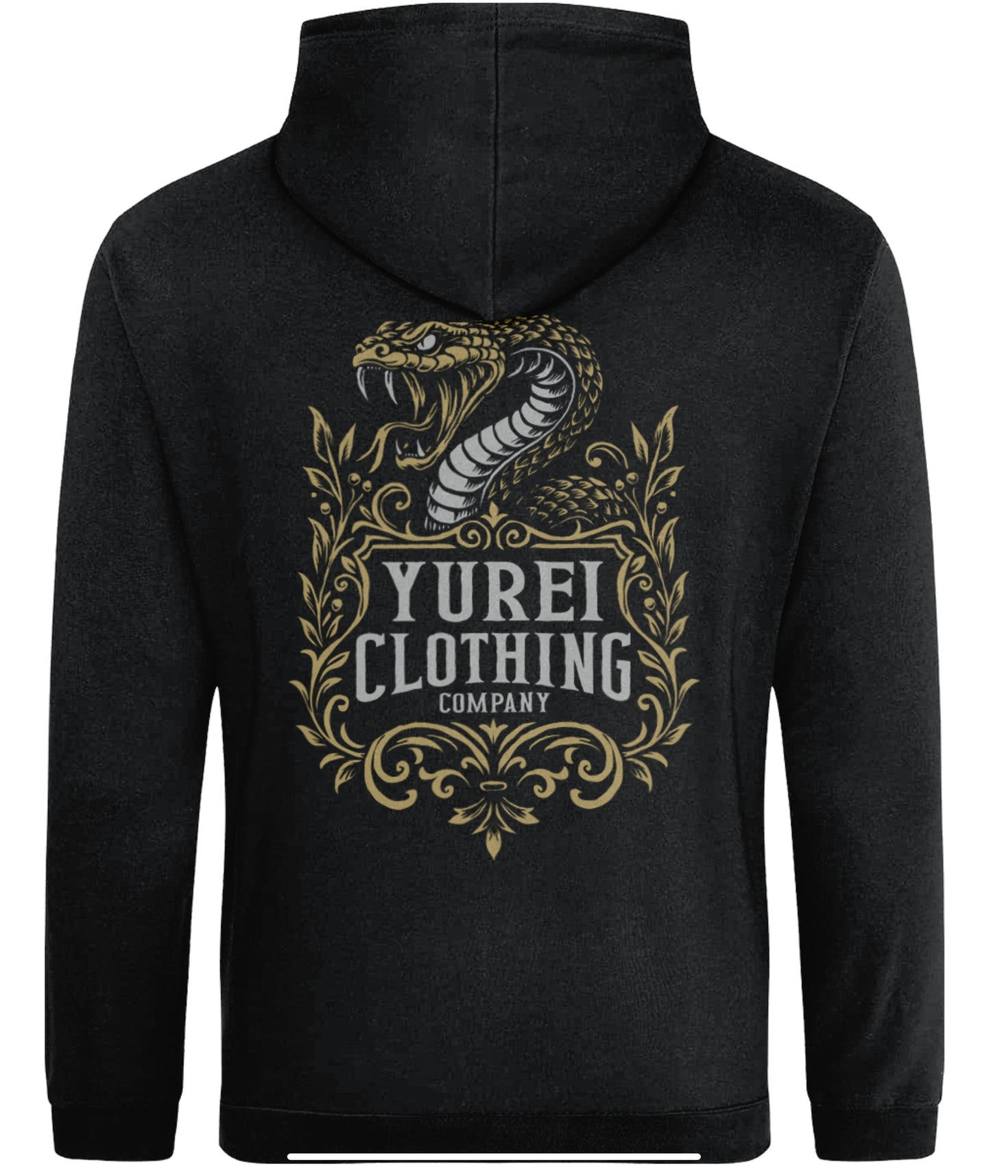 Snake logo hoodie
