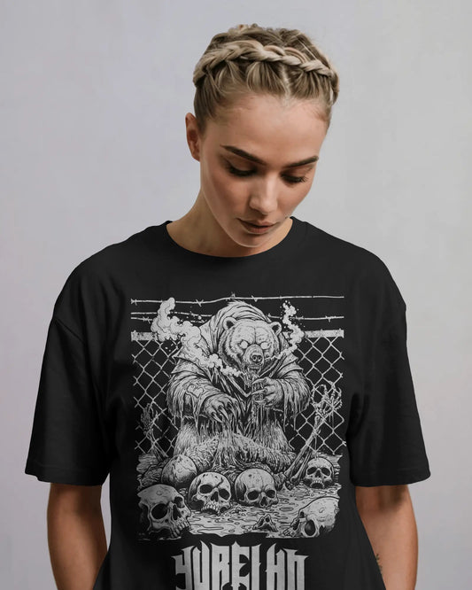 Death Bear front print