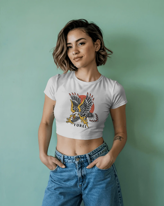 Women's Eagle Crop Tee