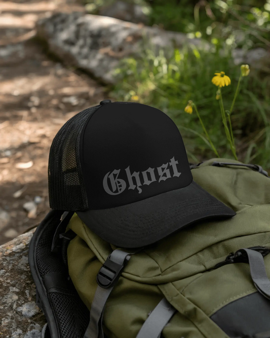 Snapback Trucker Cap Ghost