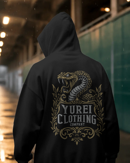 Snake logo hoodie