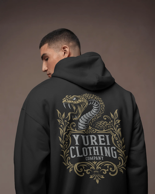 Snake logo hoodie