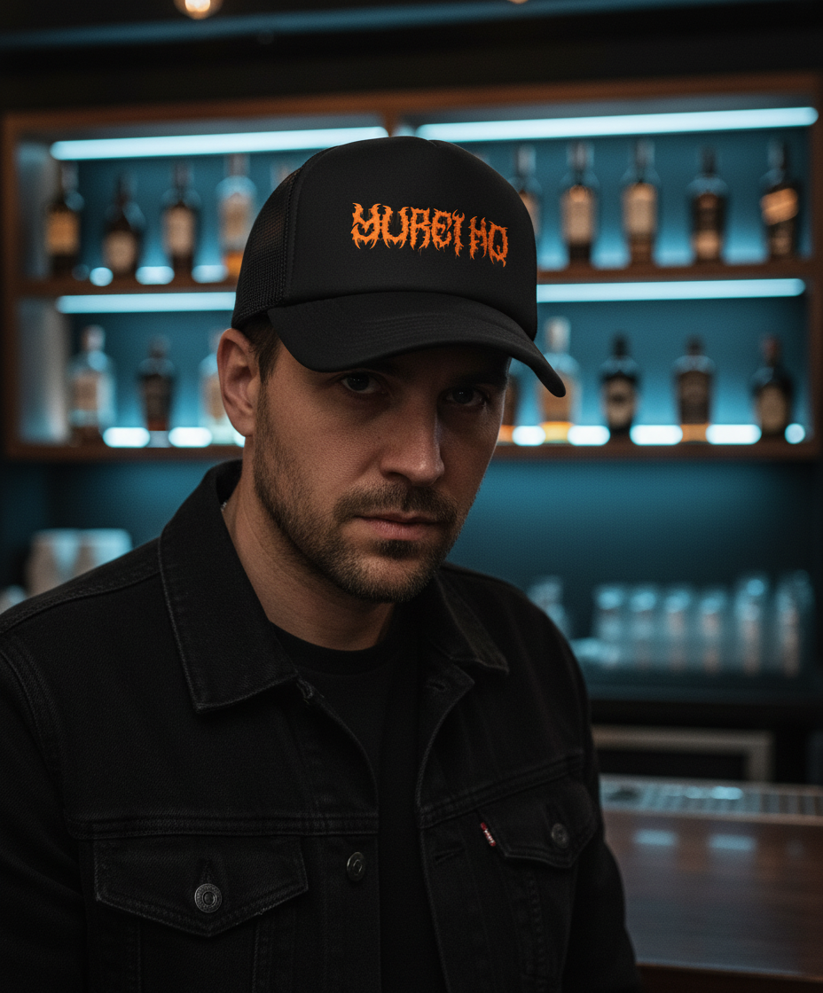 Trucker Cap Metal logo