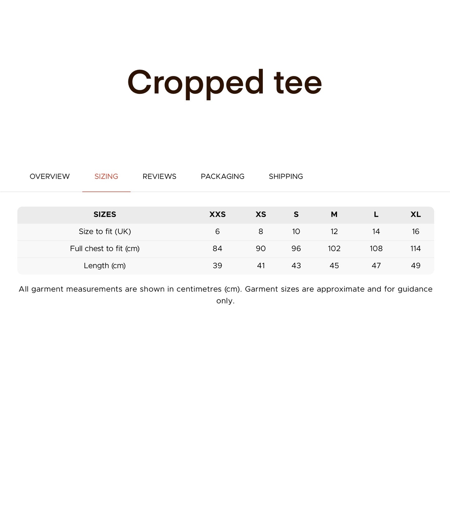Women's Eagle Crop Tee