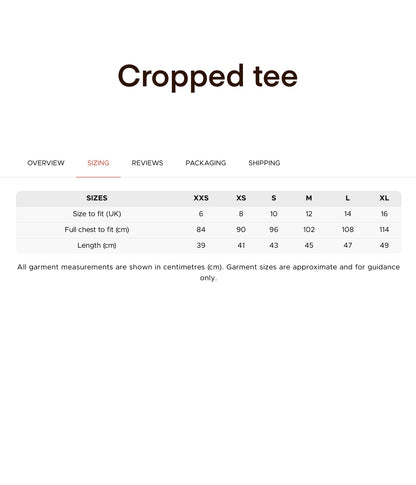 Women's Eagle Crop Tee