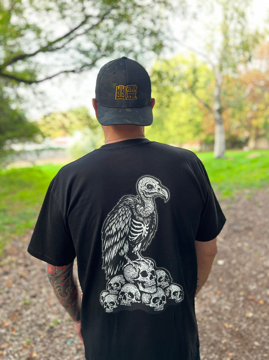 Soul taker vulture black tee