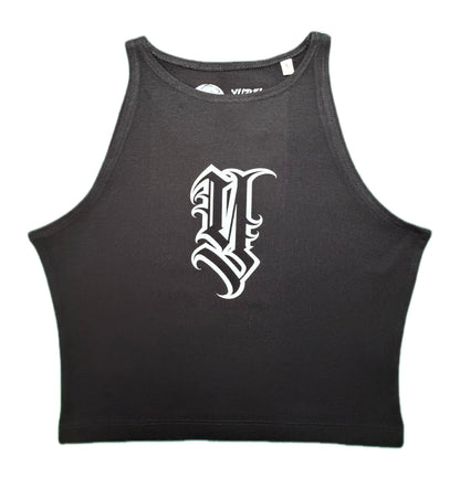 Y logo crop top